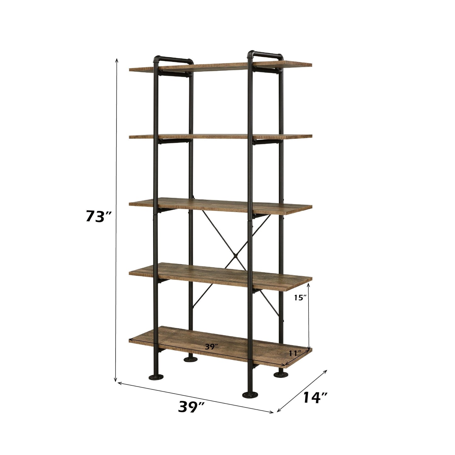 Nefo - Bookshelf - Oak