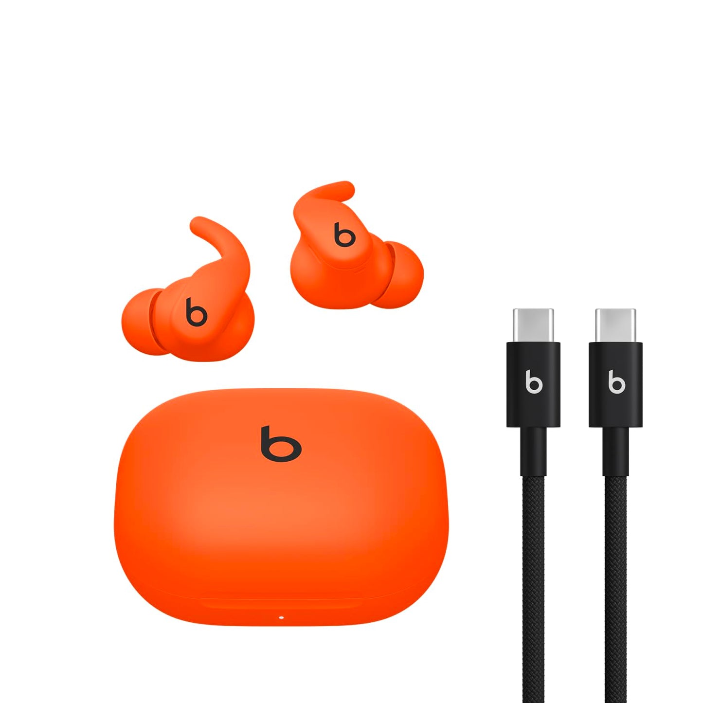 Beats Powerbeats Fit - Wireless Noise Cancelling Workout Earbuds with Secure-Fit Wingtips, Up to 30-Hour Battery Life, Sweat & Water Resistant, Apple & Android Compatible - Jet Black