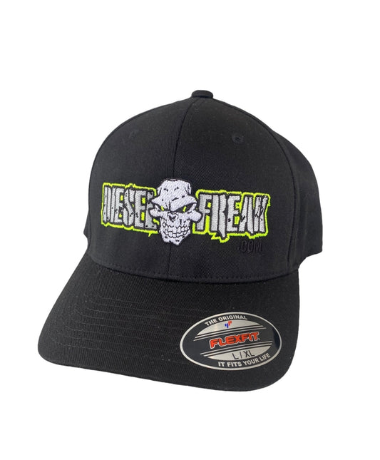 Black and Yellow Diesel Freak Hat
