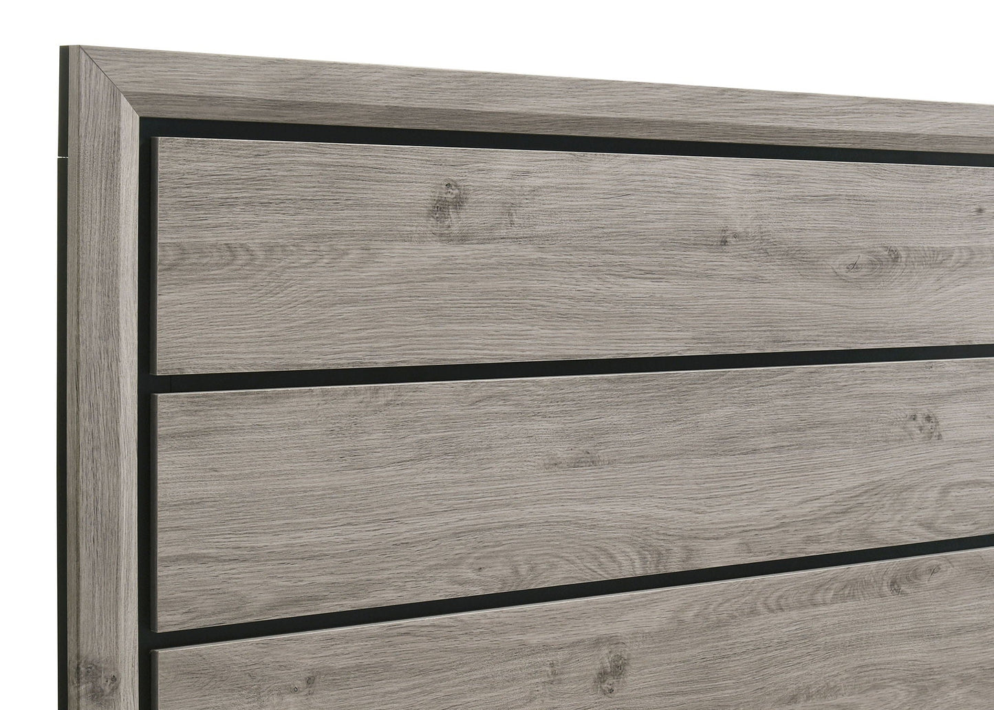 Valen Wood Queen Panel Bed Light Taupe