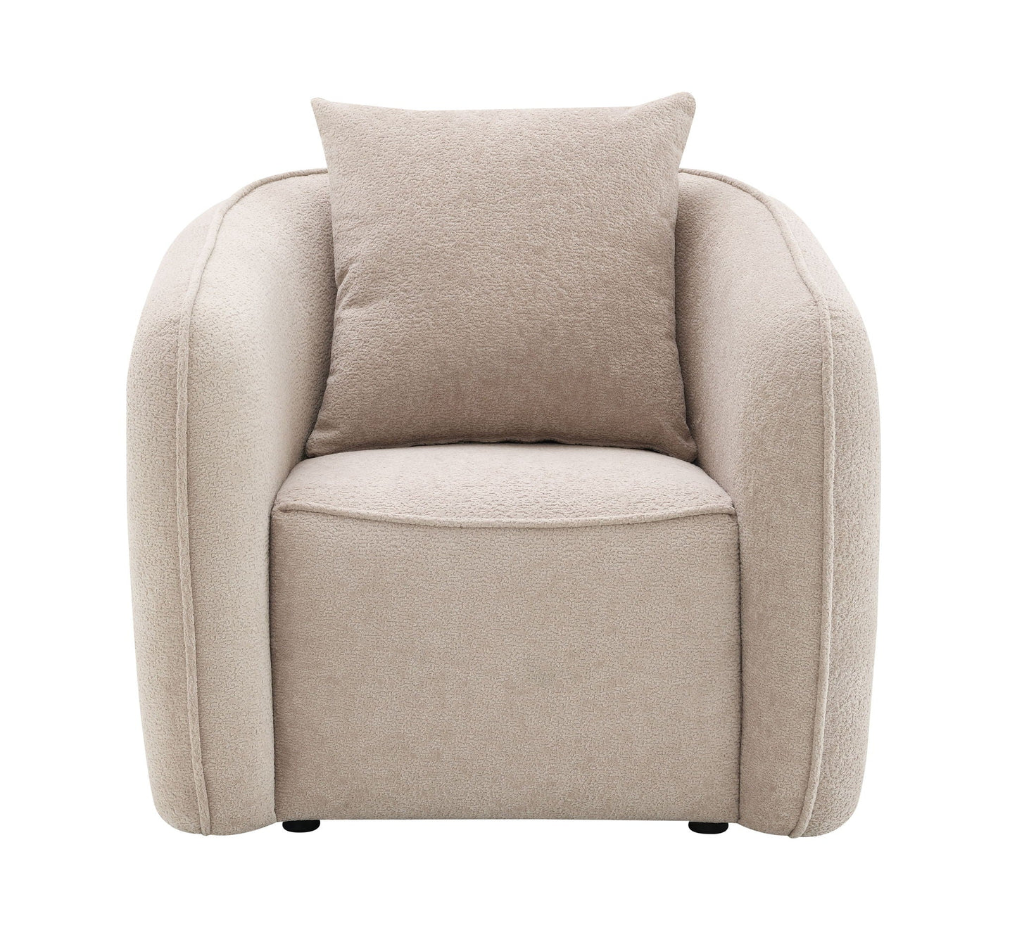 Keith - Chair With 1 Matching Color Toss Pillows