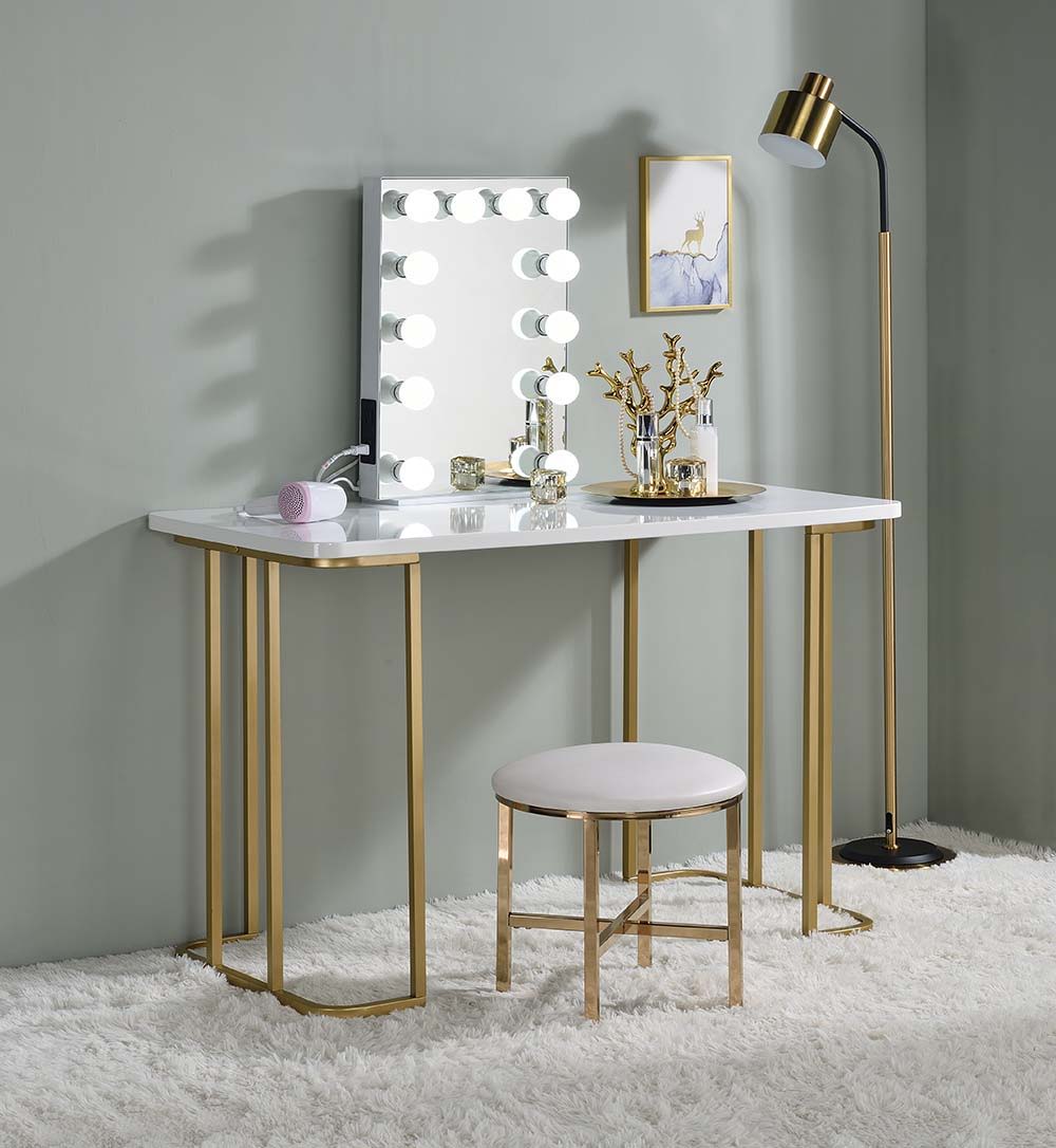 Asa - Accent Mirror - White