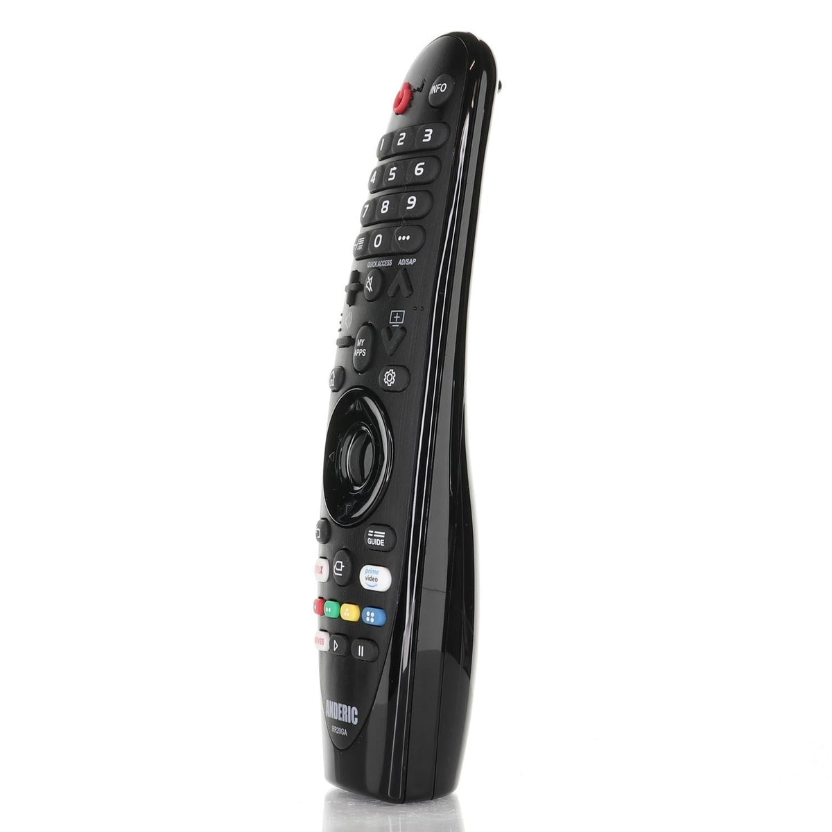 Anderic Substitute For LG AKB74475401 TV Remote Control [RR20GA, No Voice]