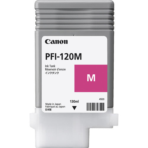 Canon Ink Tank PFI-120M - Pigment Magenta Ink Tank 130ml