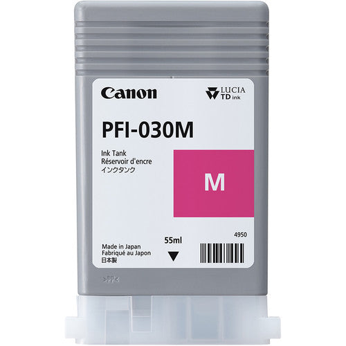 Canon Ink Tank PFI-030M - Pigment Magenta Ink Tank 55ml