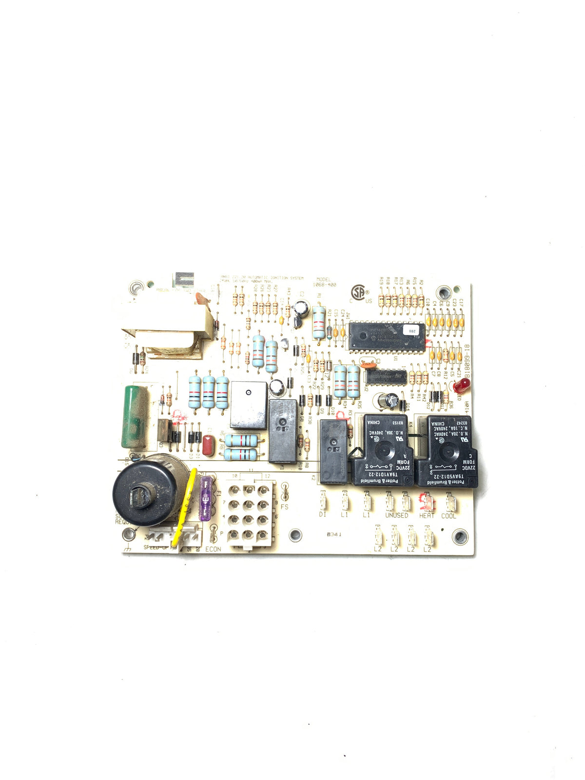 Carrier Bryant 1068-400 Furnace Control Board 1068-83-410A