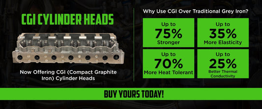 CAT  Compact Graphite Iron (CGI) Cylinder Head Stage 3