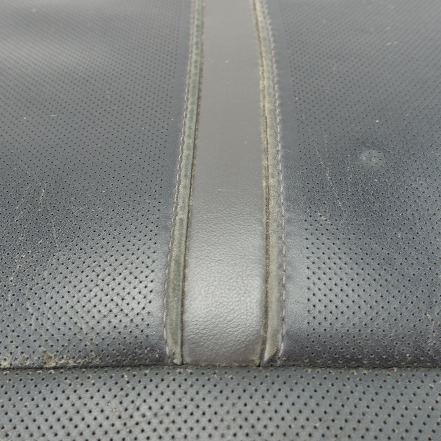 2015 16 Ford F150 Platinum Passenger Seat Bottom Cushion Leather Black Vented