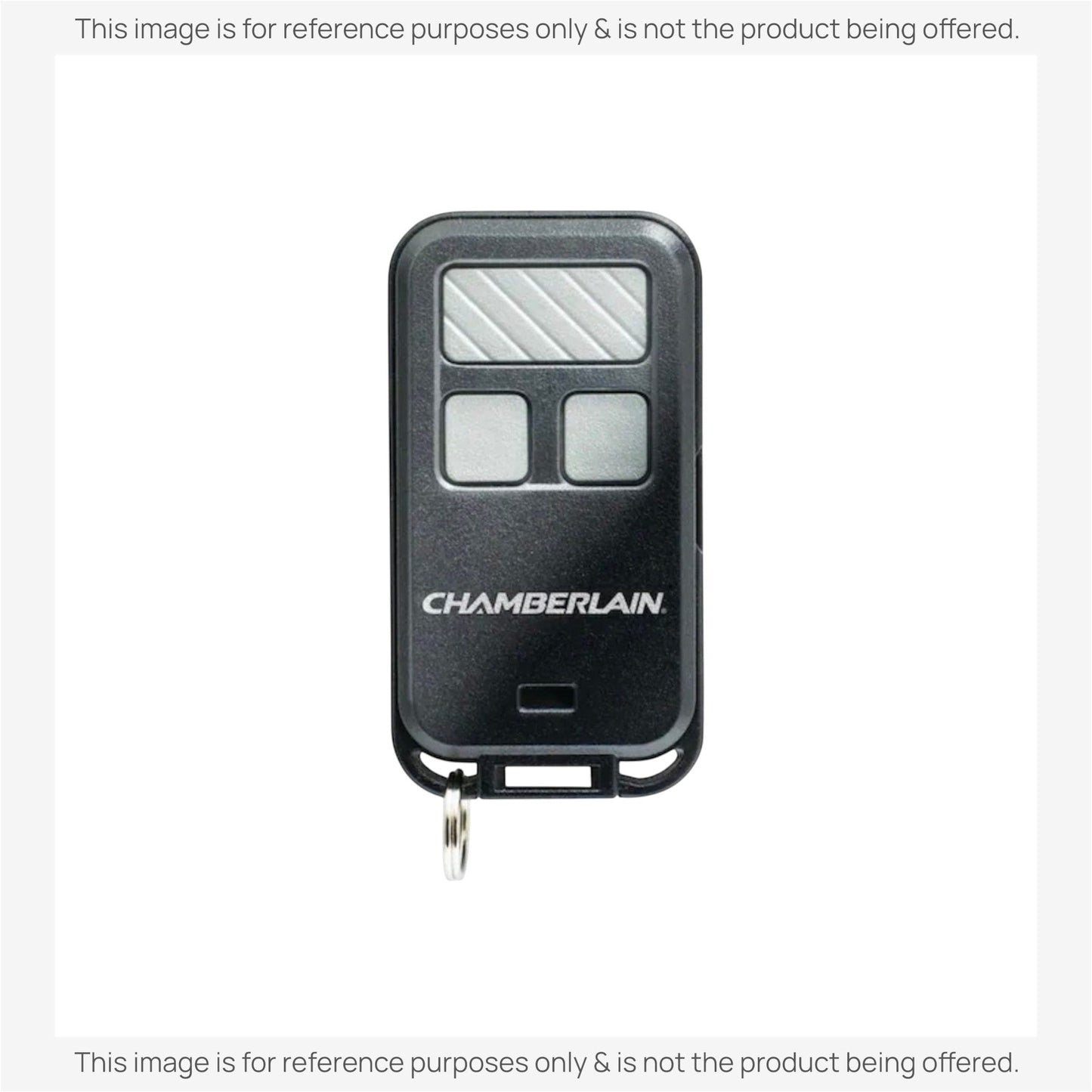 Substitute for Chamberlain 956EVC-P2 3-Button Keychain For all Chamberlain with Learn key Garage Door Opener Remote Control [890MAX]