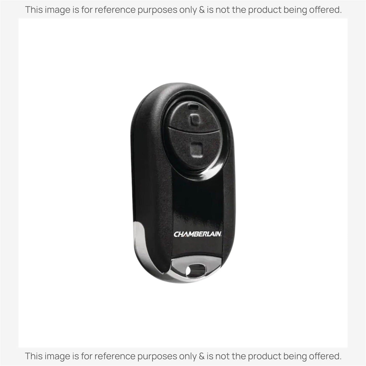Substitute for Chamberlain MC100-P2 Keychain 2-Button Universal for Learn Key Garage Door Opener Remote Control [375UT-2button]