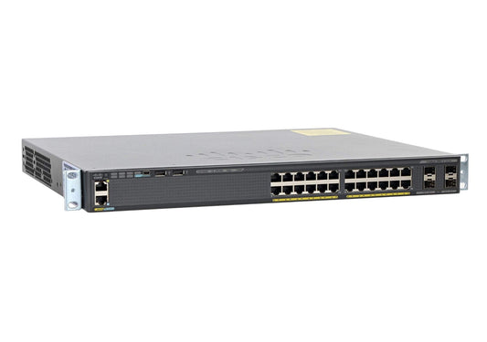 Cisco Catalyst WS-C2960X-24PS-L 24-Port PoE Ethernet Network Switch (Renewed)
