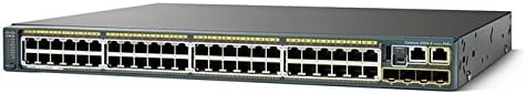 Cisco WS-C2960S-48FPD-L 48 Port PoE Gigabit Switch w/ STACK (Renewed)