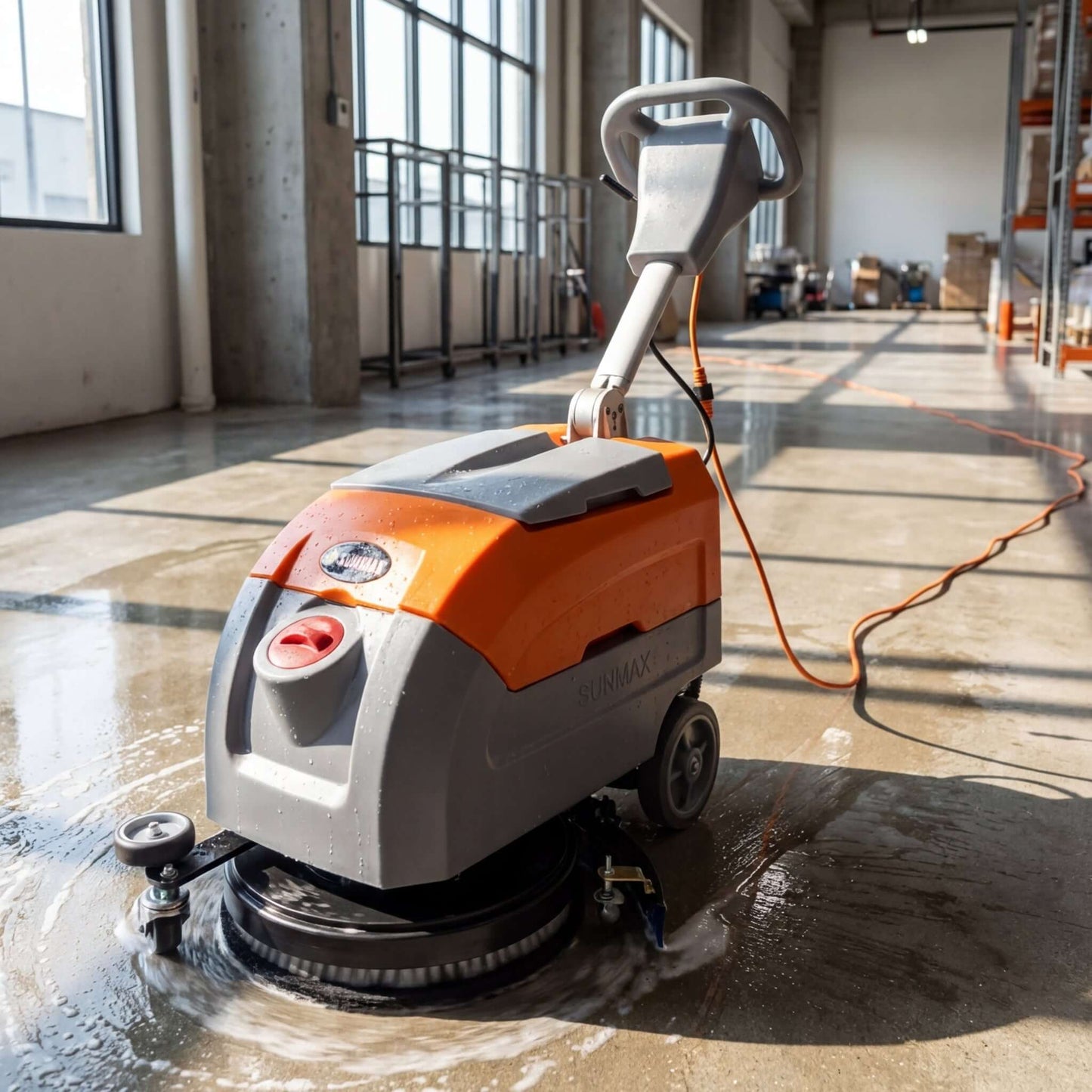 RT35AC Compact Corded Electric Floor Scrubber for Commercial Floors