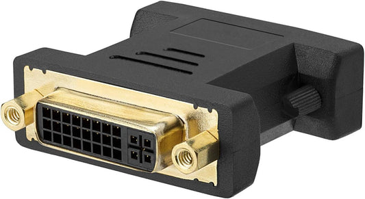 Cmple - DVI-A Female to HD15 (VGA) Male Adapter Gold