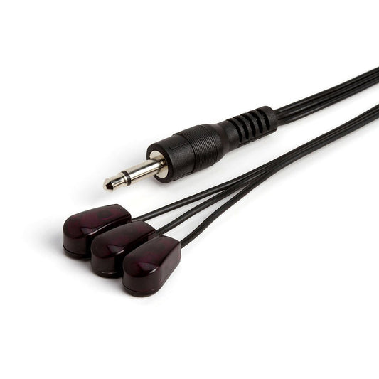 CMPLE - IR Emitter Extender Mini Stick-On Infrared Emitters Blink Eye, Remote Control Extension Cable 3.5mm 10 Feet