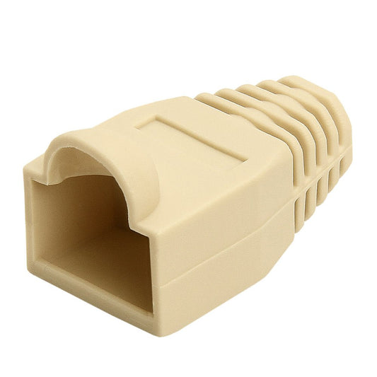 Cmple RJ-45 Strain Relief Boots for CAT5/5E/6 Ethernet LAN Cable Connector Cover Color Blue (Pack of 50)