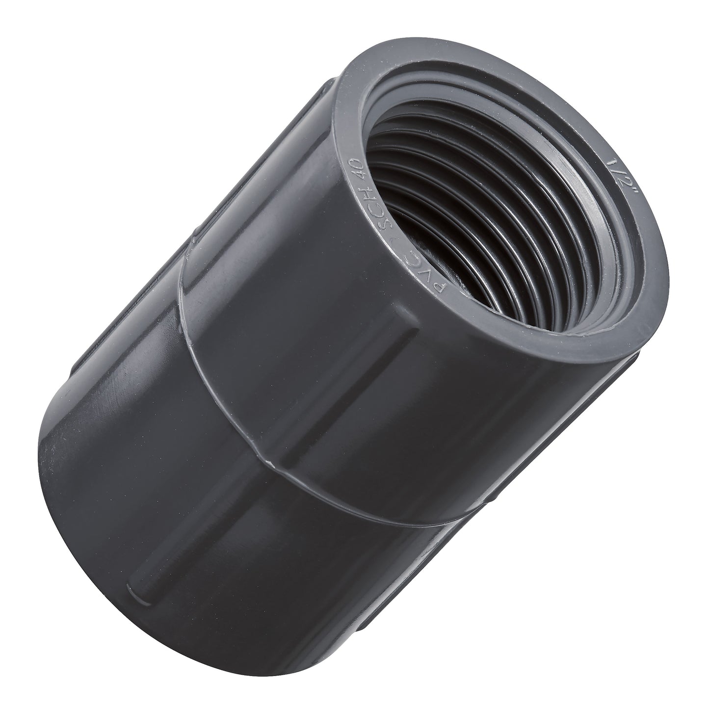 1/2" FPT PVC Coupling | 38413