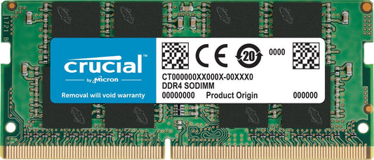 Crucial 16GB kit (8GBx2), 260-pin SODIMM, DDR4 PC4-19200,