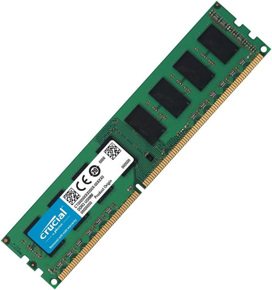 Crucial 8GB, 240-pin DIMM, DDR3 PC3-12800,