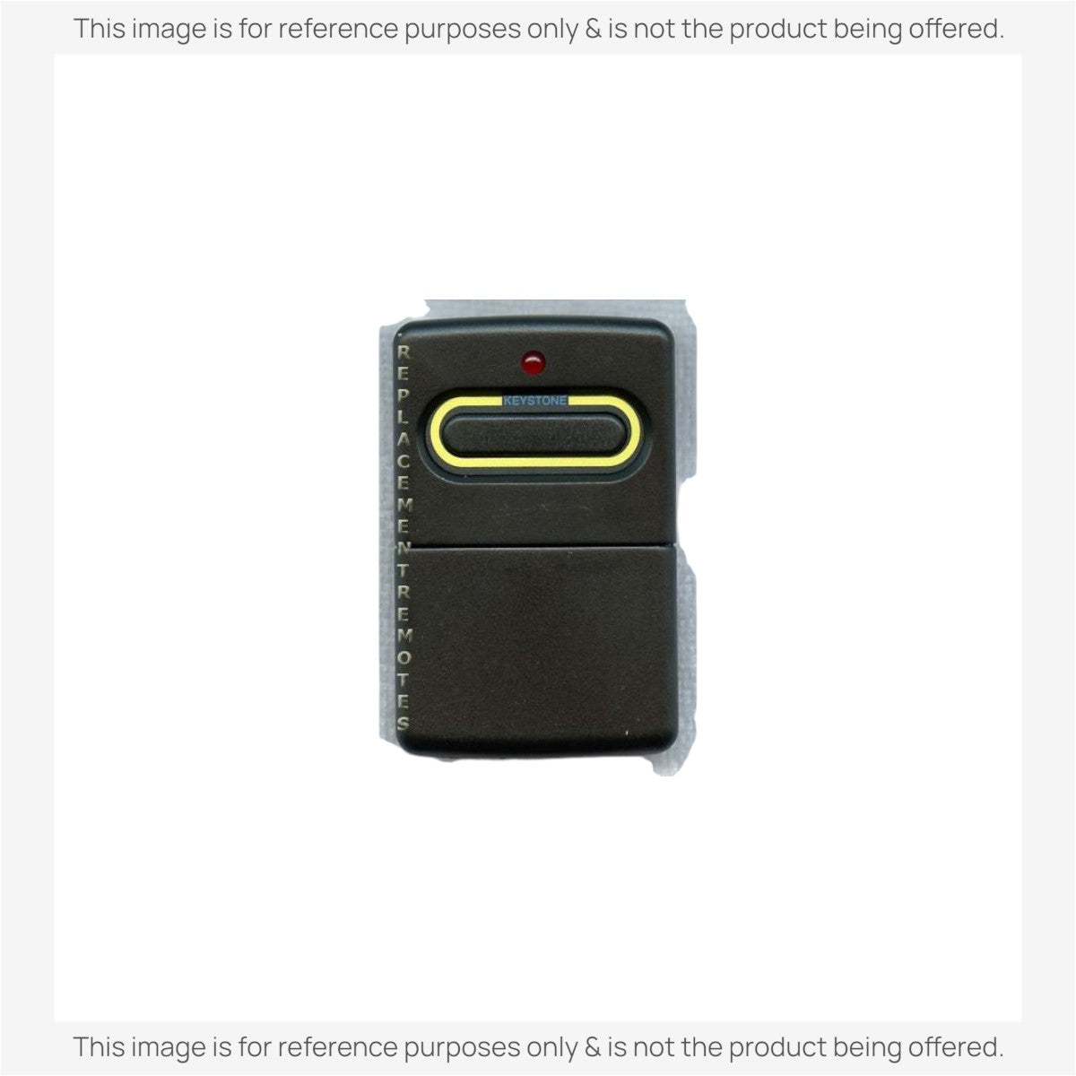 Anderic Substitute for Crusader 360Mhz visor remote 0220360 Garage Door Opener Remote Control [375UT-2button]