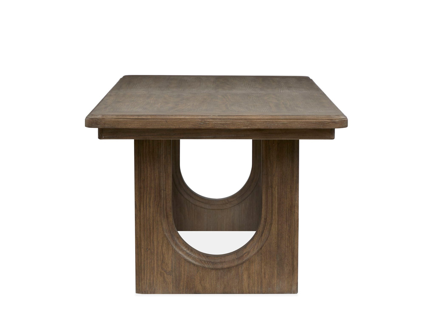 Westbourne - Extendable Trestle Dining Table - Dark Umber