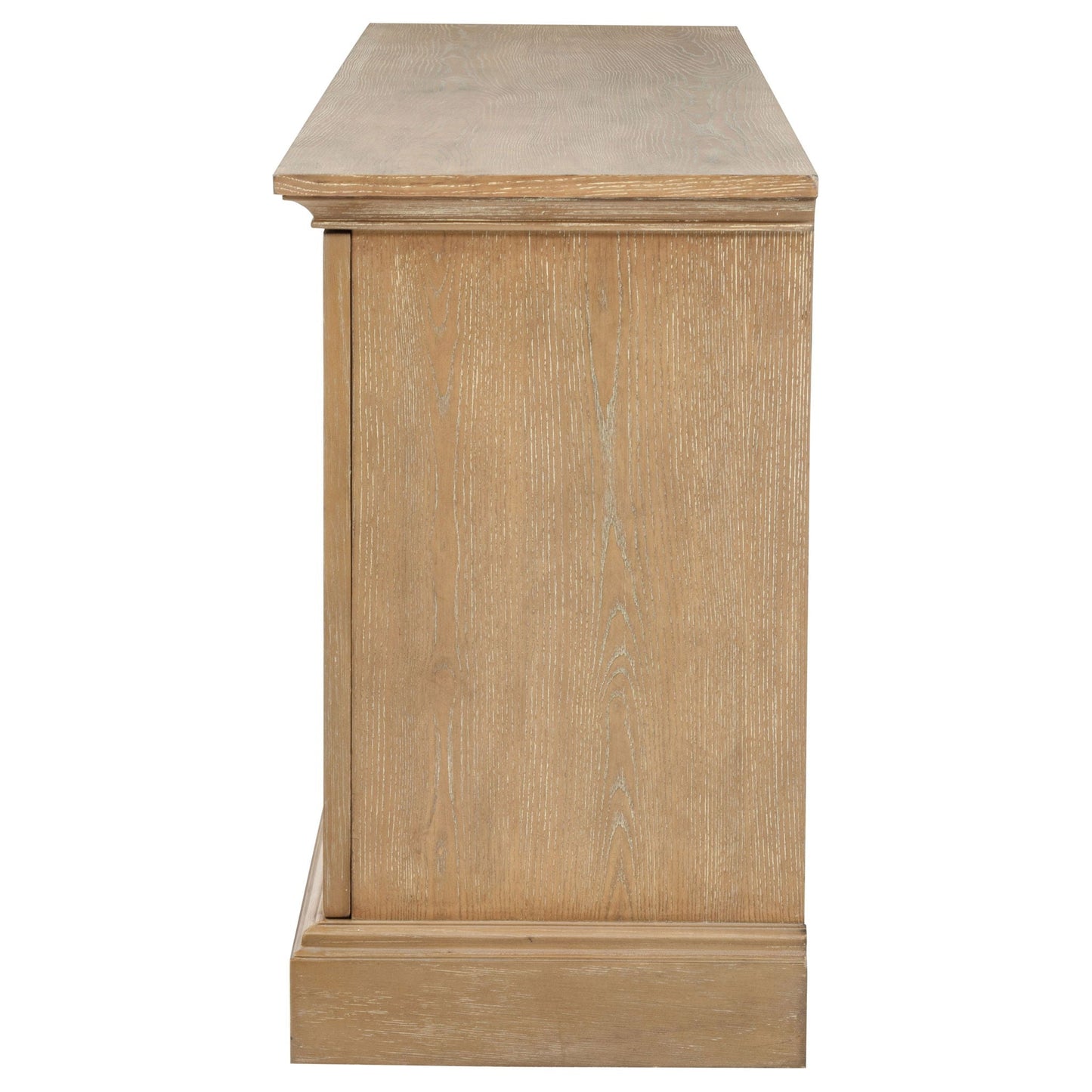 Brockway 4-door Dining Sideboard Buffet Cabinet Barley Brown