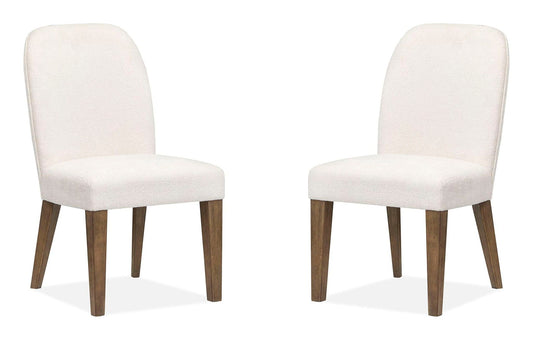 Westbourne - Upholstered Host Chair (Set of 2) - Dark Umber