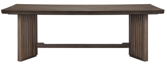 Kavanaugh - Trestle Dining Table - Weathered Kona Brown