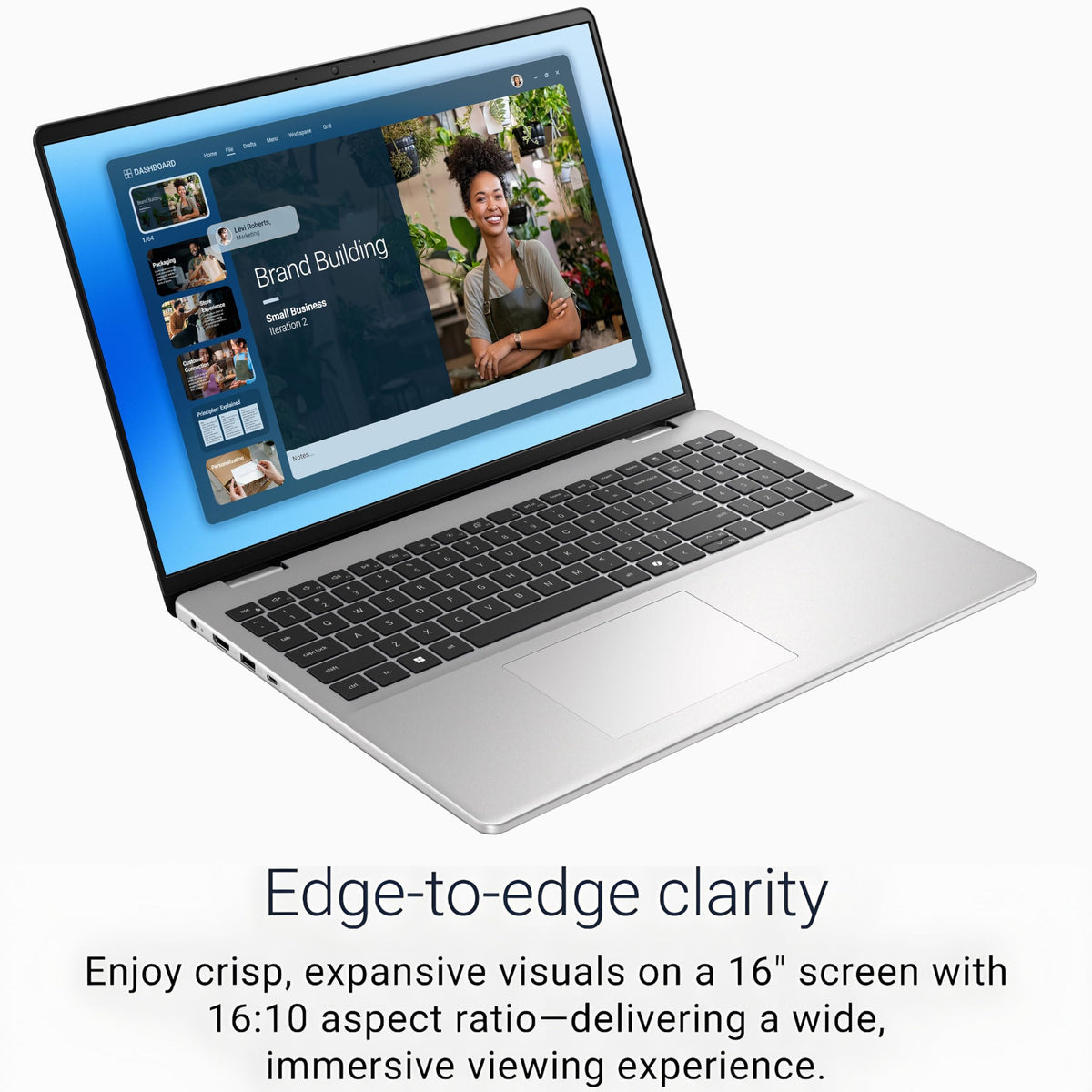 Dell 16 Laptop Computer, Intel Core 7 150U Processor, 16" FHD+ IPS Touchscreen Anti-Glare Display, 32GB DDR5 RAM, 1TB PCIe SSD, WiFi 6E, Bluetooth 5.3, Backlit Keyboard, Windows 11 Home