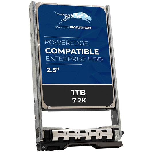 Dell 1TB 7.2K RPM SAS 12Gb/s 2.5" HDD for Dell PowerEdge Servers | Enterprise Hard Drive in G13 Tray | Comparable to 56M6W 056M6W 400-ALUN 400-AIYX 7K71G 07K71G 400-ALUQ CFMWR