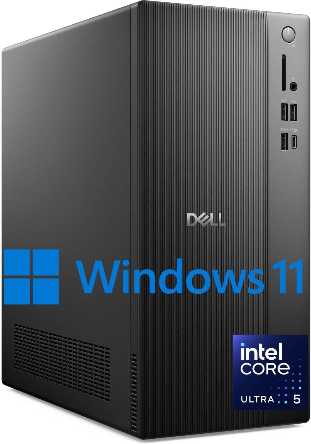 Dell ECT1250 Business Desktop, New OptiPlex Version - Intel Ultra 5-225, (10 Core, 10 Threads), 16GB DDR5 RAM, 512GB PCIe SSD, Ultra-Quiet Design, KB & Mouse, Windows 11
