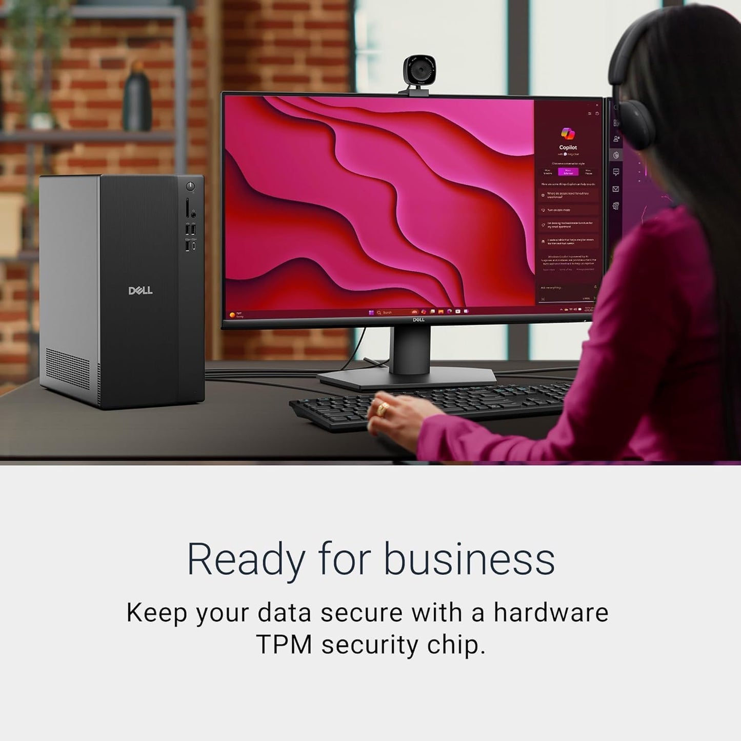 Dell ECT1250 Business Desktop, New OptiPlex Version - Intel Ultra 5-225, (10 Core, 10 Threads), 16GB DDR5 RAM, 512GB PCIe SSD, Ultra-Quiet Design, KB & Mouse, Windows 11