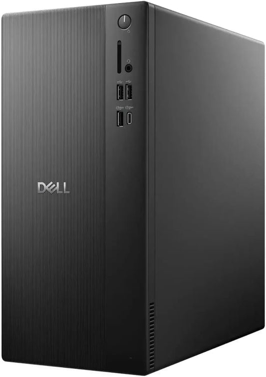 Dell Ect1250 Tower Desktop PC – Intel Core Ultra 5 225 (10‑Core) | 32 GB DDR5 RAM | 1TB NVMe SSD | Intel UHD Graphics | Bluetooth & Wi-Fi 6 | Windows 11 Pro | Keyboard & Mouse | Black