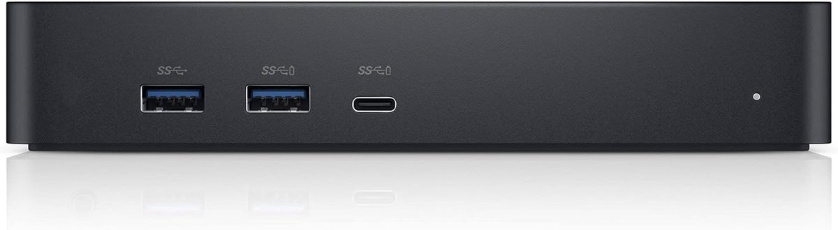 Dell Universal Dock - D6000S, Equipped with USB-C/USB-A PowerShare Options, Connect Upto Three 4K Displays, LED Indicator, Black