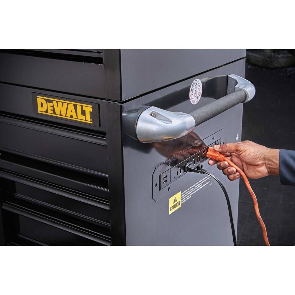 DEWALT Husky Rolling Tool Cabinet, 52 in. Wide 9-Drawer Roller ToolBox Organizer Chest Workbenches