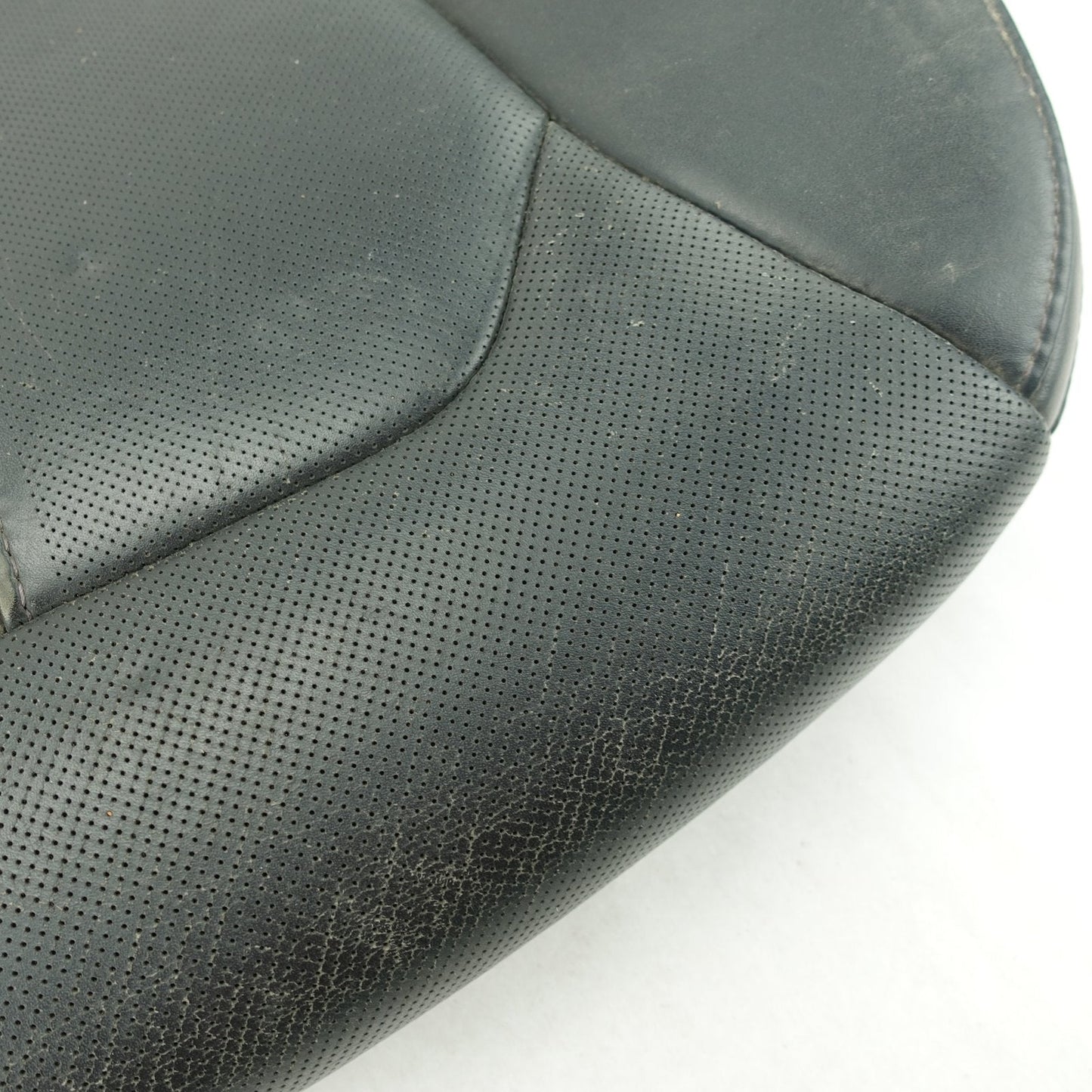 2015 16 Ford F150 Platinum Passenger Seat Bottom Cushion Leather Black Vented
