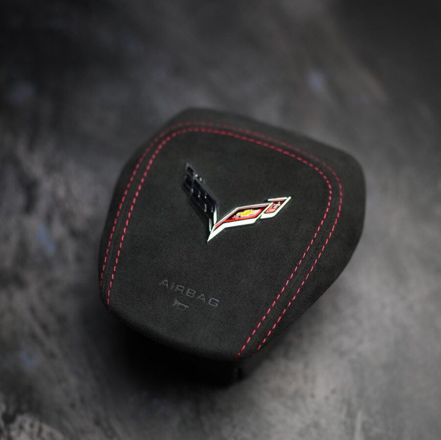 Exclusive Steering Custom Airbag Cover for 2014-2019 Corvette C7
