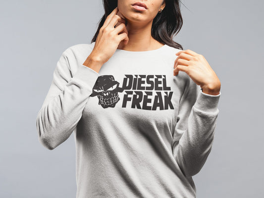Diesel Freak Stacked Womens Crewneck