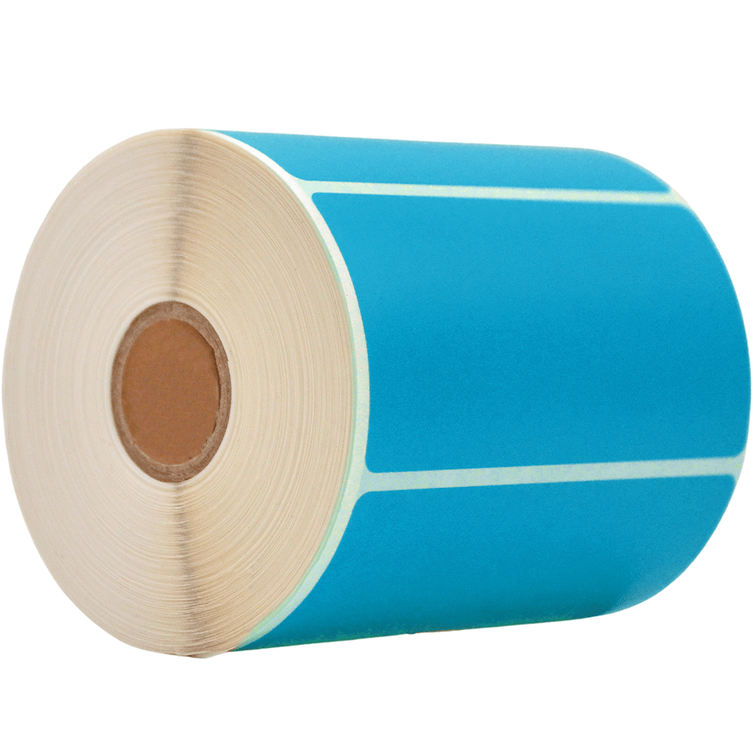 4" x 2" Direct Thermal Labels - 750 Stickers | LB-DTT (Made in USA)