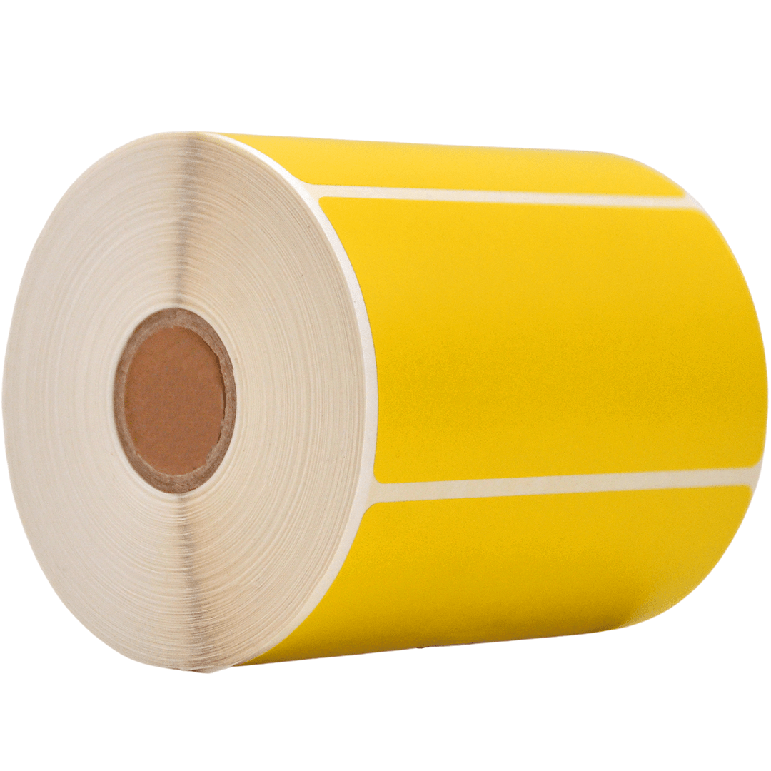 4" x 2" Direct Thermal Labels - 750 Stickers | LB-DTT (Made in USA)