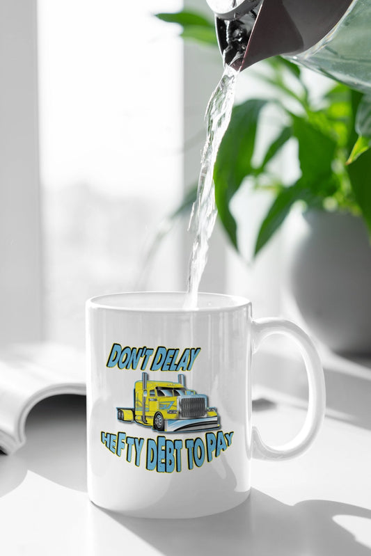 Diesel Freak Don’t Delay Coffee Mug