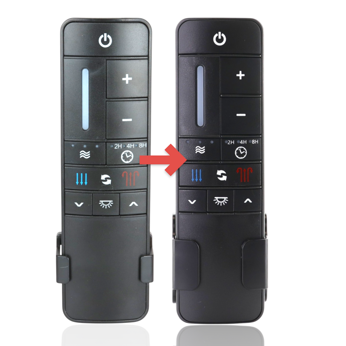 Anderic Substitute for TR198A / KUJCE10308 Ceiling Fan Remote Control | RF | DC FANS | Learn Button - KUJCE10308 [RR7225T]