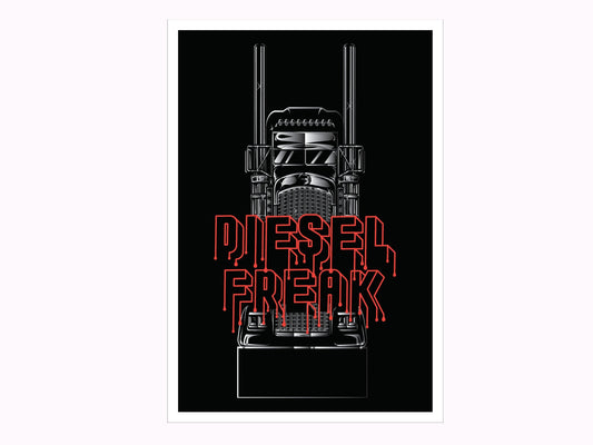 Dripping Diesel Freak eye catching Banner