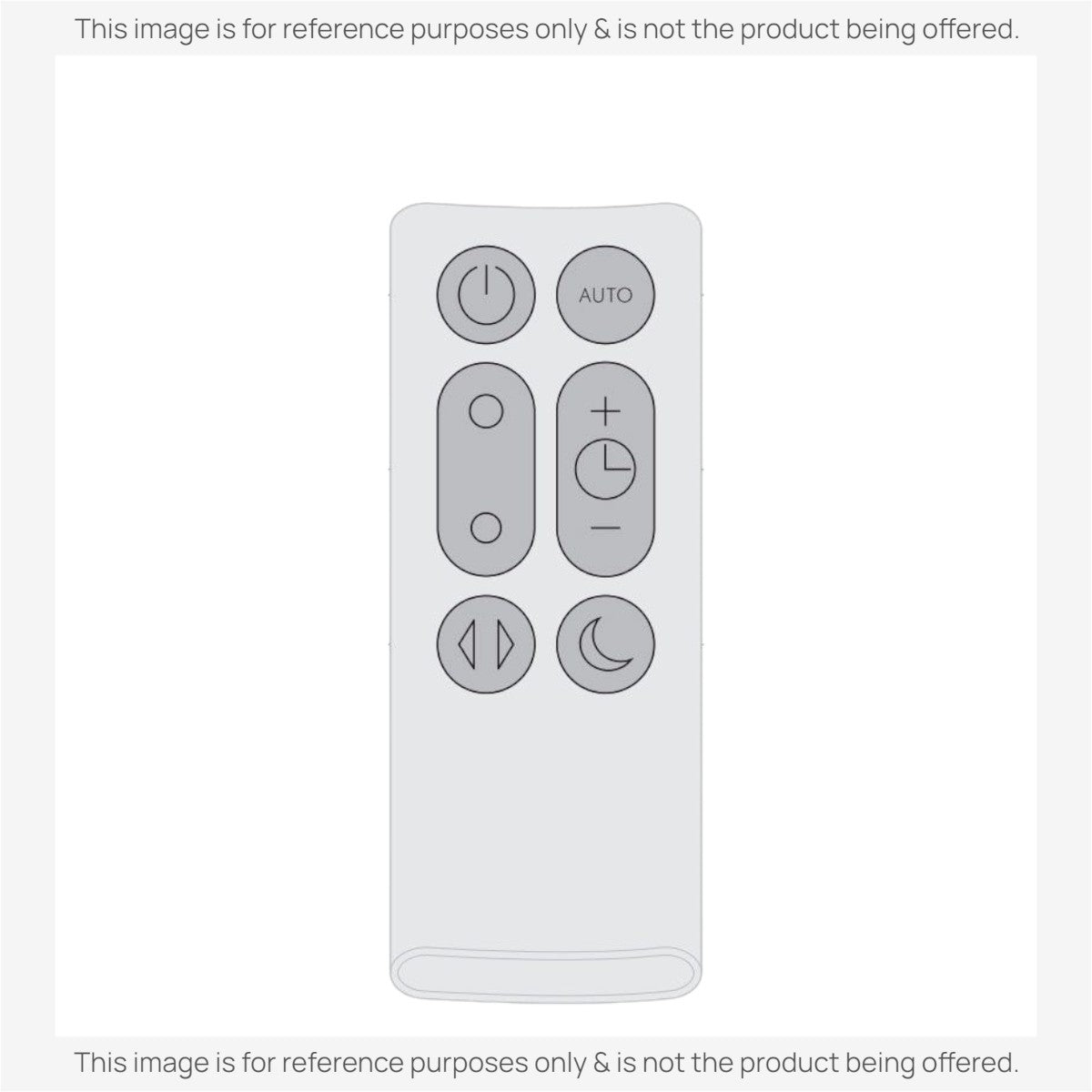Anderic Substitute for Dyson DP01 Pure Cool Link Fan Remote Control [RRDYS01.2]