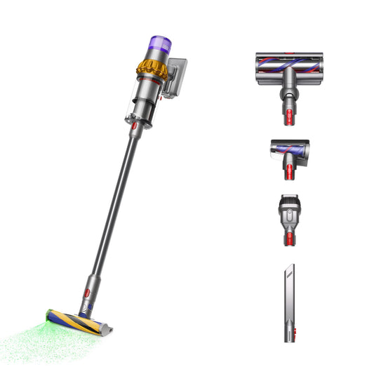 Dyson V15 Detect Cordless Vacuum Cleaner, Yellow/Nickel