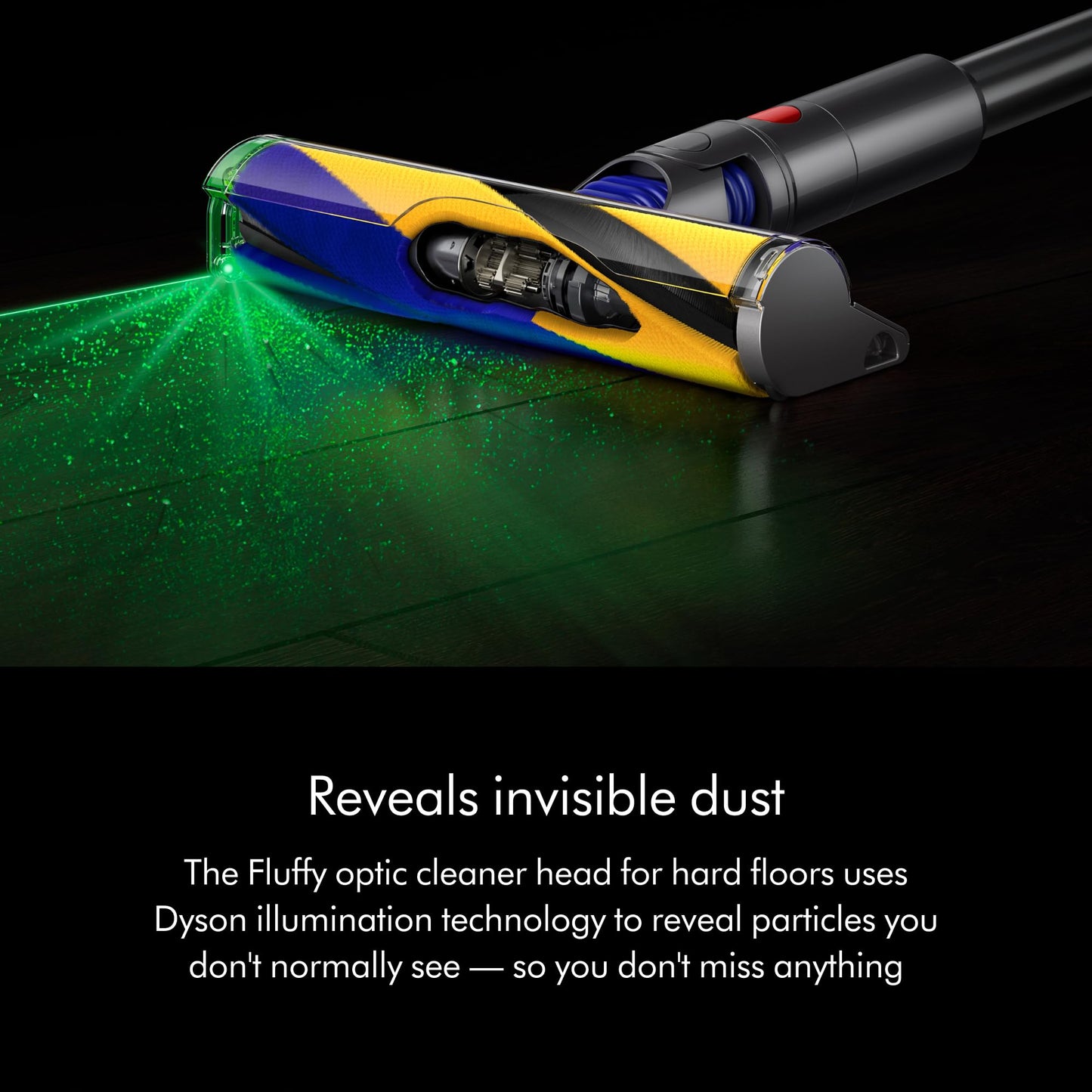 Dyson V15 Detect Cordless Vacuum Cleaner, Yellow/Nickel