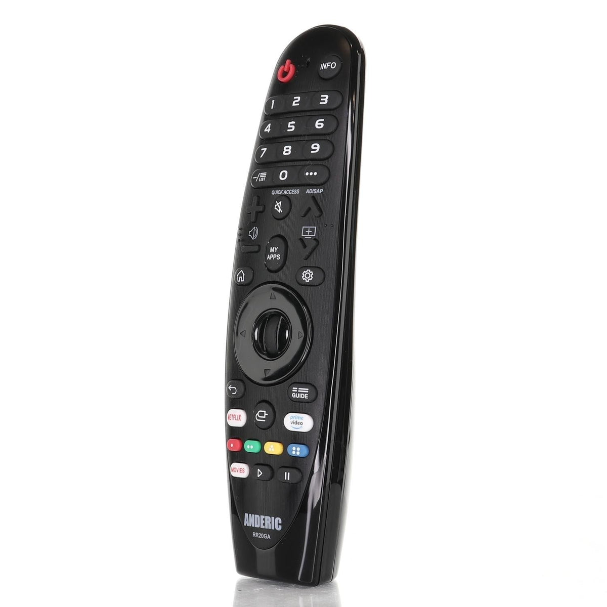 Anderic Substitute For LG AKB75695302 TV Magic Remote Control - White [RR20GA, No Voice]