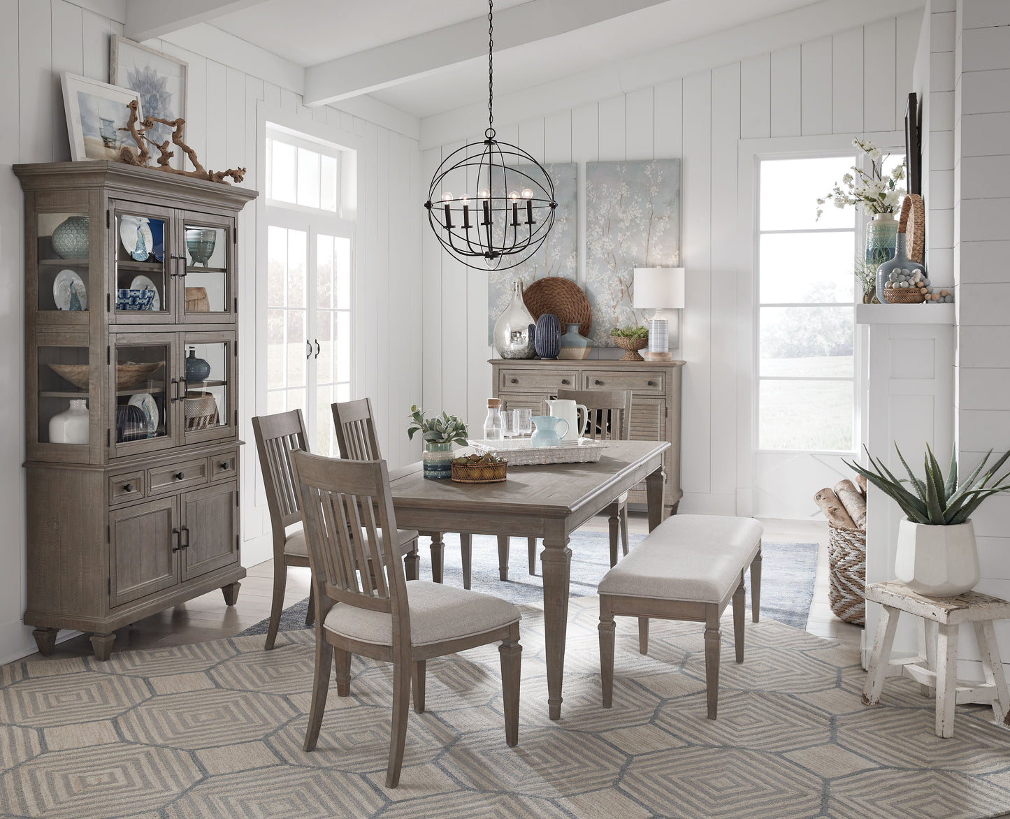 Lancaster - Dining Cabinet - Dovetail Gray