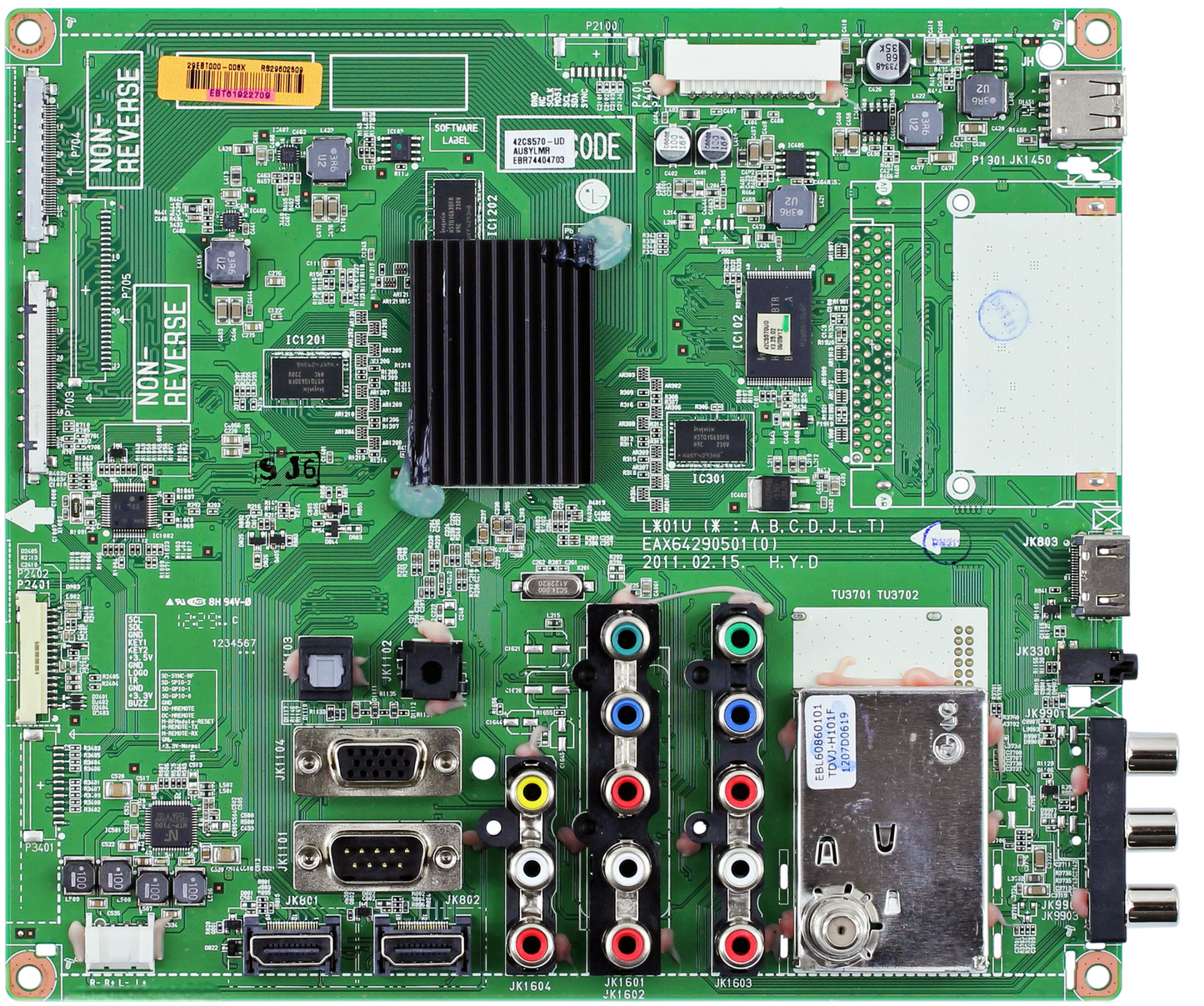 LG EBT61922709 Main Board (EAX64290501(0)) for 42CS570-UD