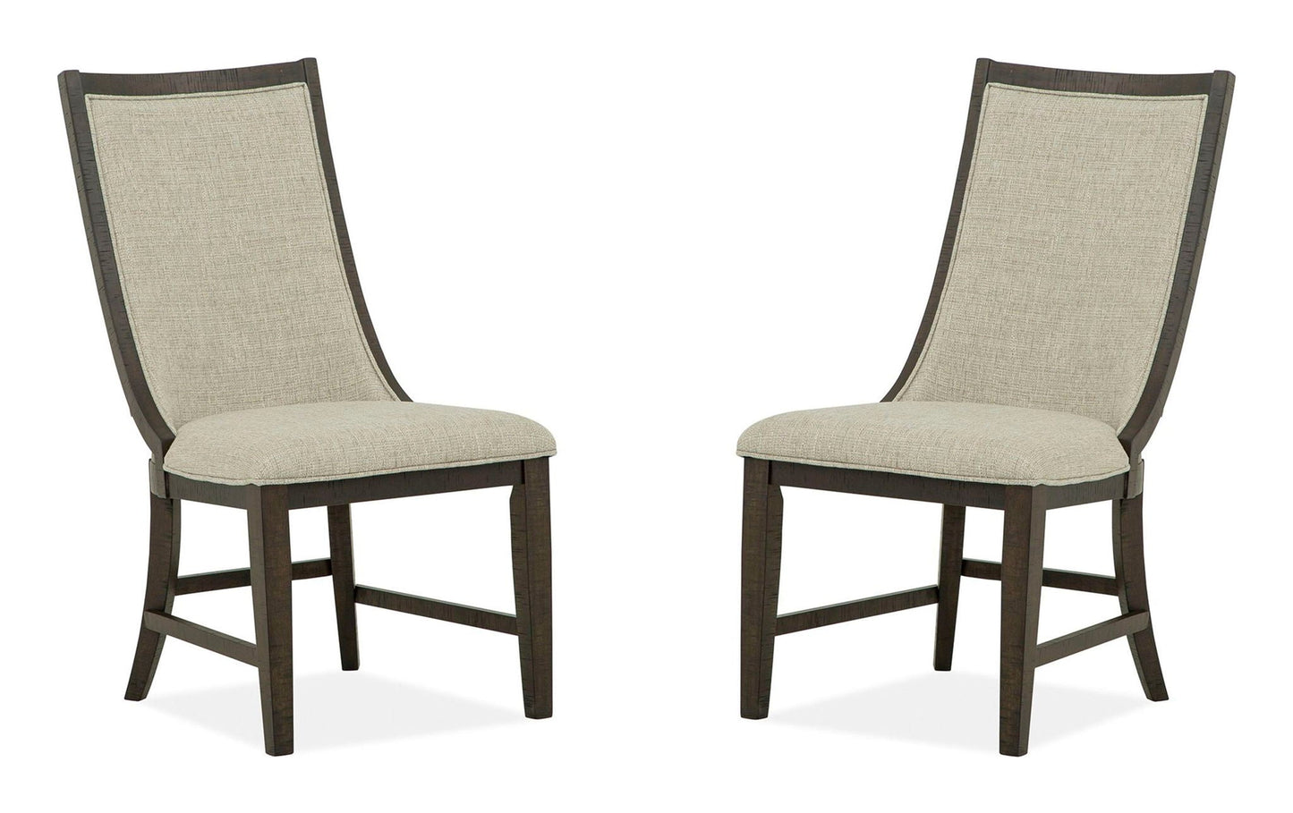 Westley Falls - Upholstered Host Side Chair (Set of 2) - Graphite